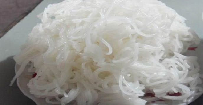 Sợi bún to và dai ngon