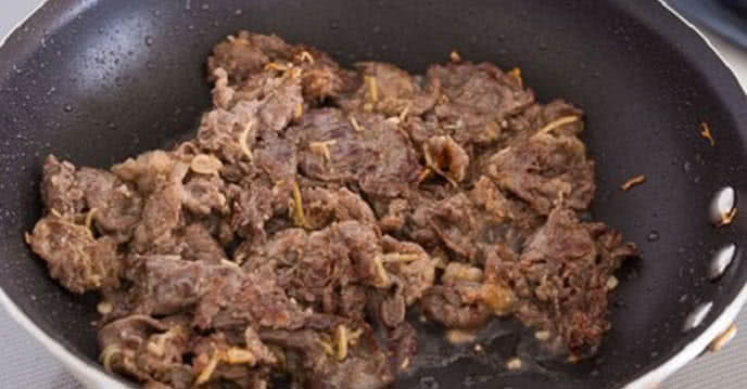 Xào thịt bò mềm, không bị khô