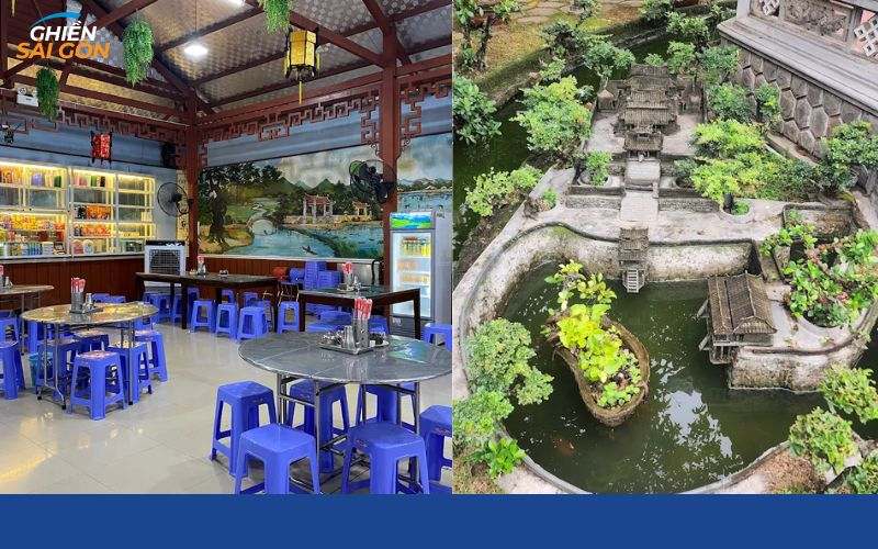 Không gian quán Bún bò Huế Ngọc Dung Thủ Đức