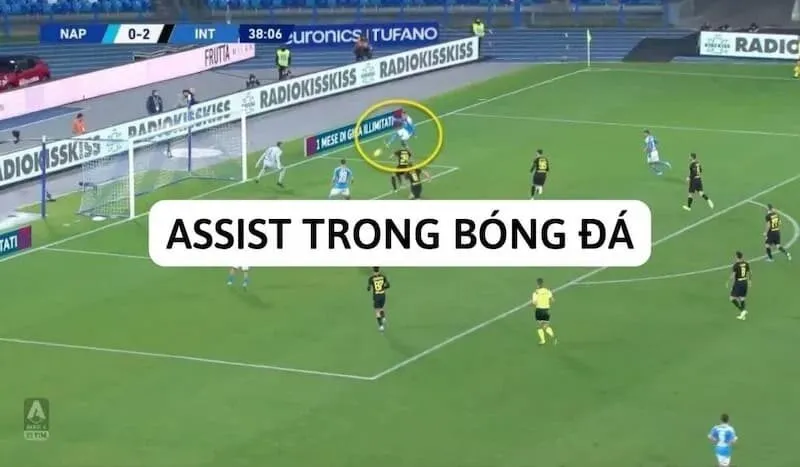 Tìm hiểu khái niệm assist trong bóng đá hiện đại
