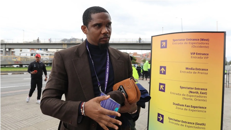 Cầu thủ Samuel Eto'o - Tiền đạo huyền thoại của Châu Phi