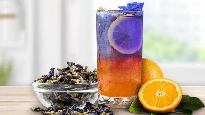 Hoa biếc trong ẩm thực